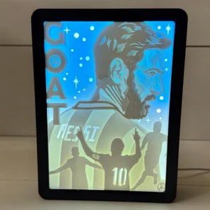 3D Ночник Лионель Месси