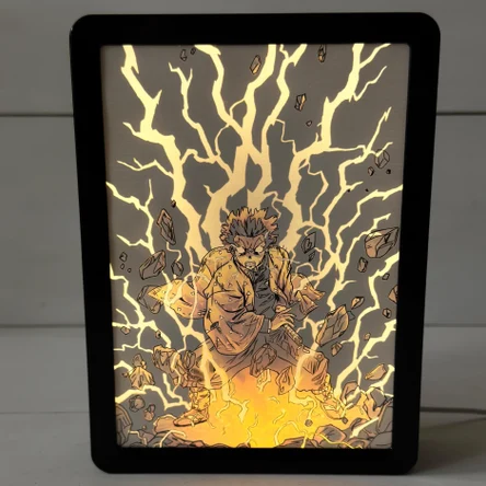 3D Ночник Клинок рассекающий демонов